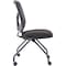 Lorell Chair, Fabric Seat, Mesh Back, Metal Frame, PK2 84385 - alternate 4